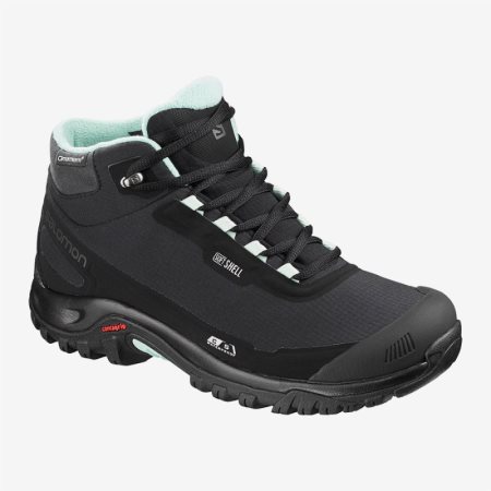 Salomon SHELTER CS WP W Womens Hiking Boots Black | Salomon South Africa